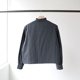 MidiUmi｜frill short shirt