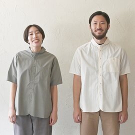 sisam｜ユニセックス　オールドスタイルシャツ