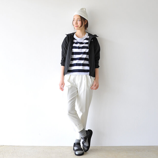 モデル:164cm / 46kg
color : ブラック(K) / size : S