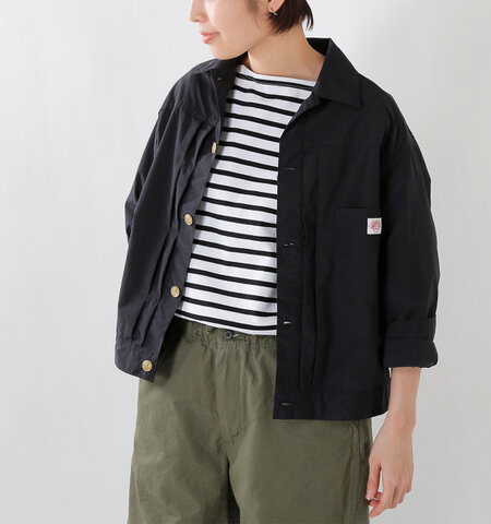 【2019SS】DANTON|ナイロンカバーオール シャツジャケット jd-8947ntf-yh