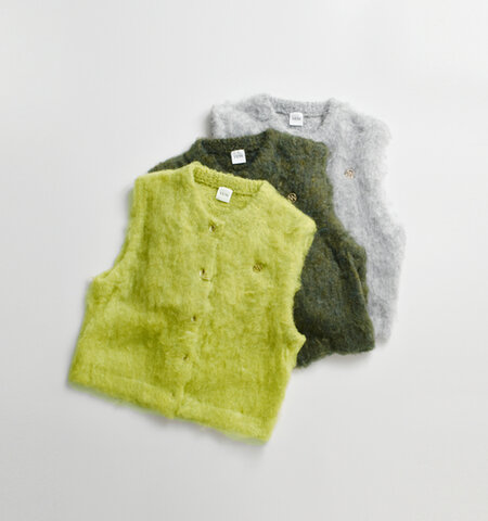 YENN|フラッフィー ベスト “FLUFFY VEST” y253-91095-ms
