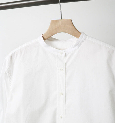 MidiUmi｜stand collar shirt
