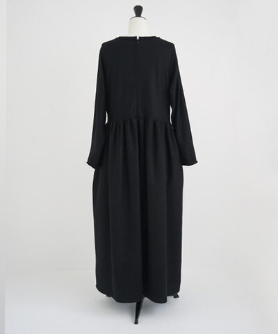 Mochi｜panel dress (black)