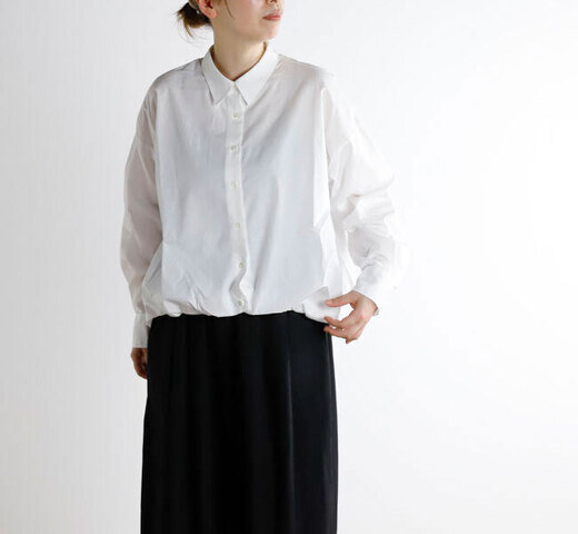 mizuiro ind|mizuiro ind バルーンシャツ 3-230094