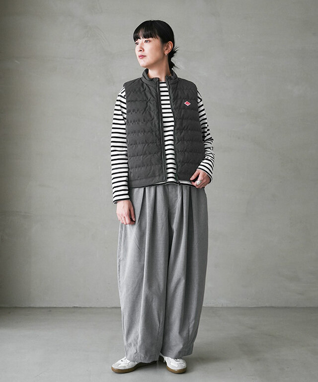 身長:165cm / カラー:080.CHARCORL/着用サイズ:M