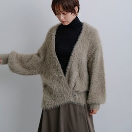 siro de labonte|シャギー 2way ニット カーディガン r643104