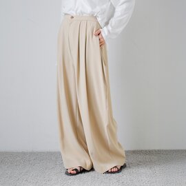 CHIGNON|ワイド タック パンツ 3556-425kk