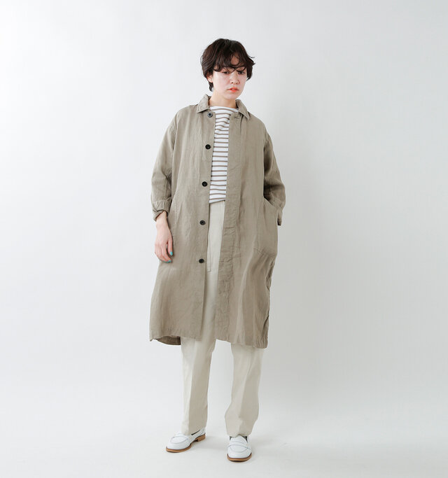 model saku:163cm / 43kg
color : khaki beige / size : one