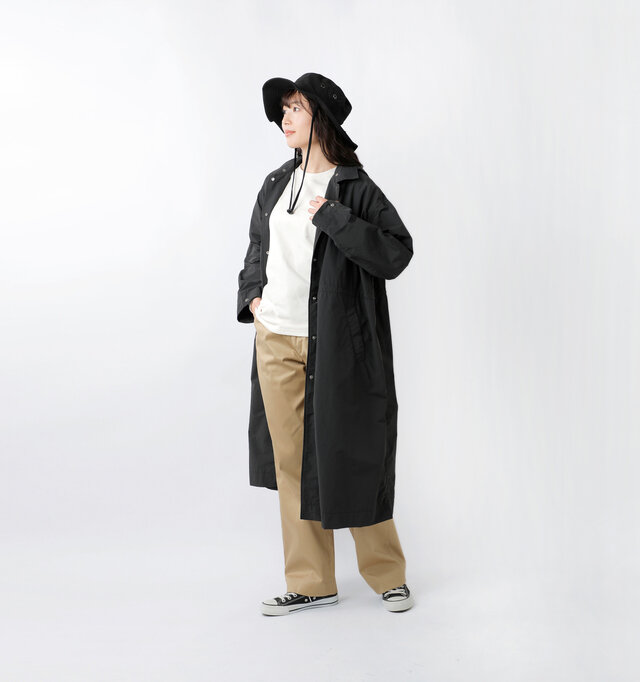 model mizuki：168cm / 50kg 
color : black / size : womensL