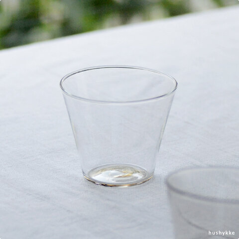 WASHIZUKA GLASS STUDIO｜ショート グラス［クリア］200ml