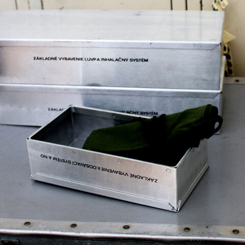 チェコ軍 メディカルインストラルメントボックス/小物入れ 収納