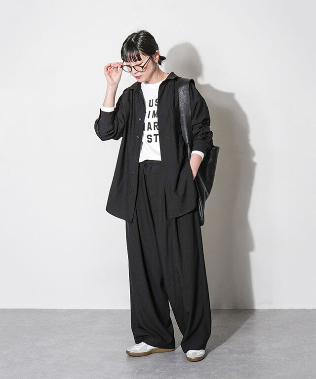 身長:165cm / カラー:909 ブラック / サイズ:3