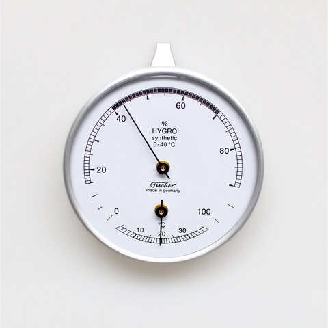 Fischer｜123T Synthetic Hygrometer With Thermometer(温湿度計)