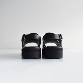 BEAUTIFUL SHOES｜ステアレザー ビブラムソール オープントゥ サンダル open-toe-sandals