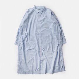 TISSU｜ナチュラルタイプライター/ストライプ ワイドシャツ ワンピース ts220sh075-yo