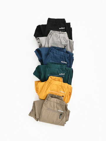 WILD THINGS|エラスティックナイロンラックスパンツ