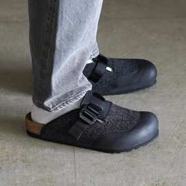 BIRKENSTOCK|【メンズ】Boston Nova Felt スリッポン ボストン ノバ フェルト サンダル クロッグ 靴 シューズ 1030159 ビルケンシュトック