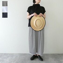 TANG|スーピマコットンバイオシルスムース前後2WAYプルオーバー(2315212)タング