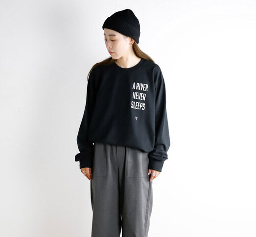South2 West8|SOUTH2 WEST8 サウスツーウエストエイト L/S Tee - A RIVER NEVER SLEEP TY860