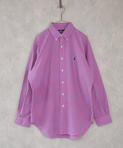 RALPH LAUREN|古着コットン チェックシャツ102