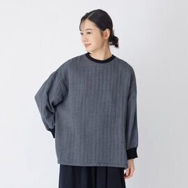 TUTIE.|ウールガーゼリブプルオーバー 長袖 セーター PRE SALE