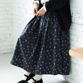 soulberry|ふくろうと月 星と青い鳥のスカート