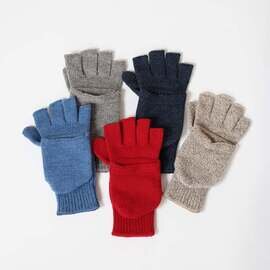 TAIKO|COZY&WARM(コージー&ウォーム)2WAY FINGERLESS MITTENS【ゆうパケット対応】