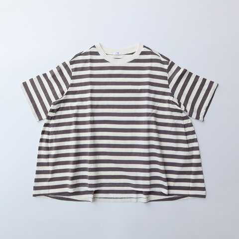 maillot｜Border Flair S/S Tee/Tシャツ ボーダー 半袖【母の日ギフト】