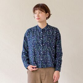 sisam｜OCカケラノミチナナメタックシャツ【オーガニックコットン】