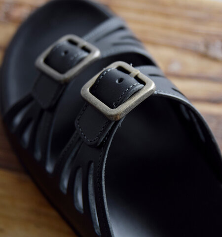AUTTAA｜カウレザー ダブルバックル サンダル “Double buckle sandals” doublebuckle-sandals