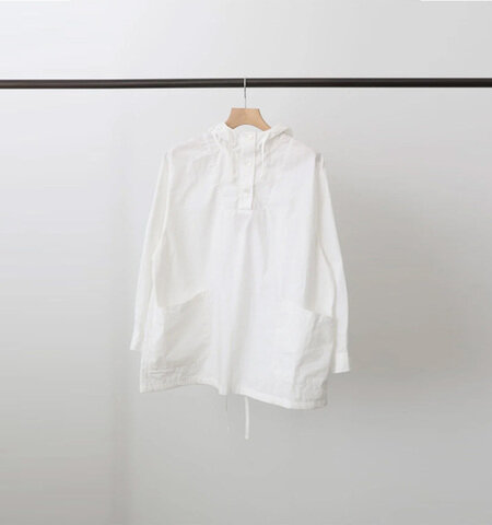 MidiUmi｜hooded wide shirt