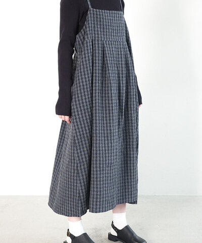 ina|胸切替キャミワンピース レディース キャミソールワンピ ロング丈 マキシ丈 254120