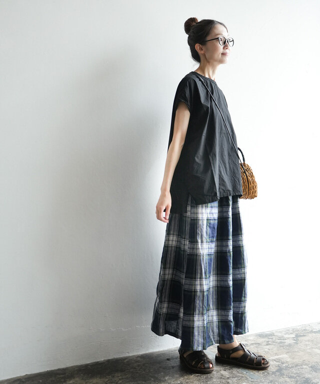身長:164cm / 着用カラー:10 クロ / 着用サイズ:onesize