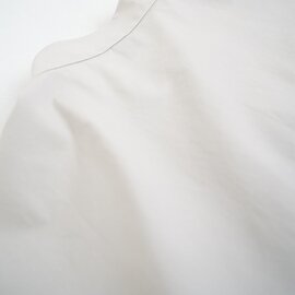 VU｜ヴウ stand collar dolman shirt  [OFF BEIGE］スタンドカラードルマンシャツ vu-s24-s06/・2