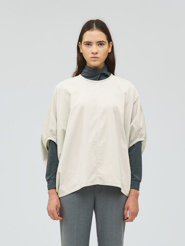 mizuiro ind|コーデュロイコクーンプルオーバー