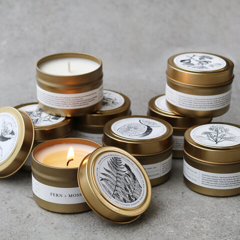 Brooklyn Candle Studio｜Gold Travel Candle