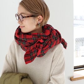 prit|タータンチェック・ストール