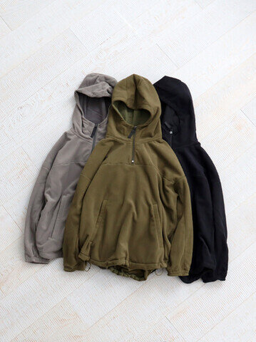 WILD THINGS|POLARTEC HALF ZIP HOODY
