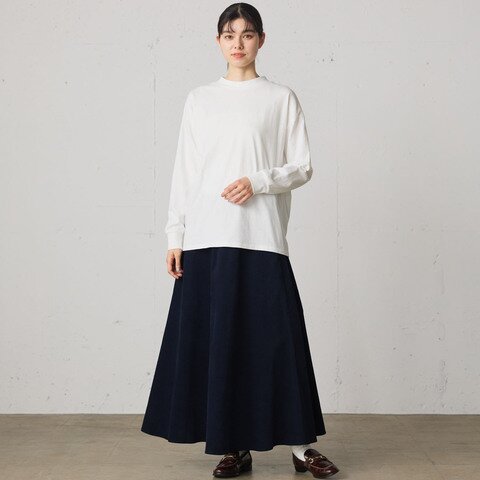 MidiUmi|corduroy flare skirt