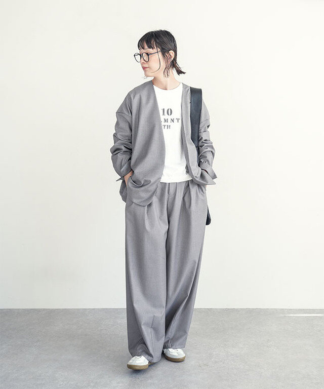 身長:165cm / カラー:GRAY / サイズ:40