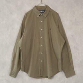 RALPH LAUREN|古着コットン チェックシャツ176
