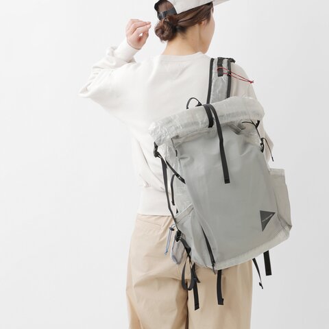 and wander│ダイニーマ 軽量 バックパック リュック “UL backpack with Dyneema(R)” 574-4975196-mn