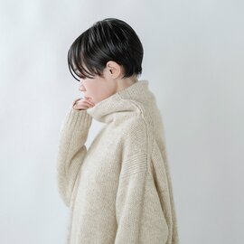 unfil｜カシミヤネップオーバーサイズセーター wzfl-uw126-fn