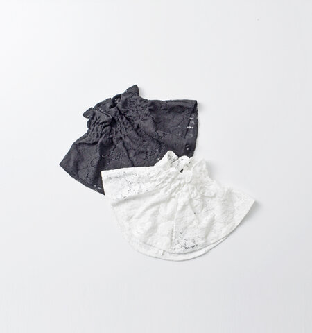 kaene|シャーリング 付け衿 003104o-yo