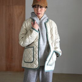 LAVENHAM|【POP-UP】コントラスト コナード ジャケット アウター CONTRAST CORNARD JACKET WOMENS LV6186 ラベンハム