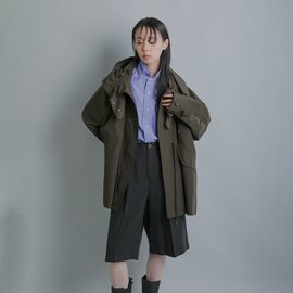 VACHEMENT|リサイクルシェルタフタ モッズコート vn-26-400