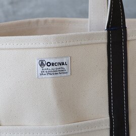 ORCIVAL｜キャンバストートバッグ 中