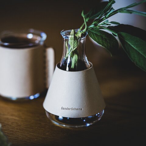 Hender Scheme｜Erlenmeyer flask : science vase：化瓶 / 花瓶 フラワーベース / 母の日ギフト
