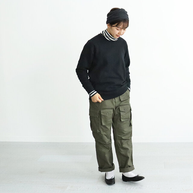 ブラック / 1 着用、モデル身長:165cm