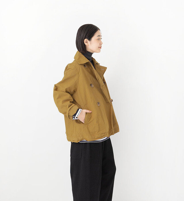 color : BROWN , model : 162cm